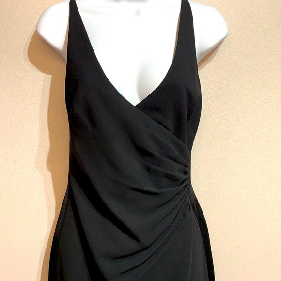 Phoebe Couture Dresses & Skirts - Full length tuxedo dress beaded straps low back